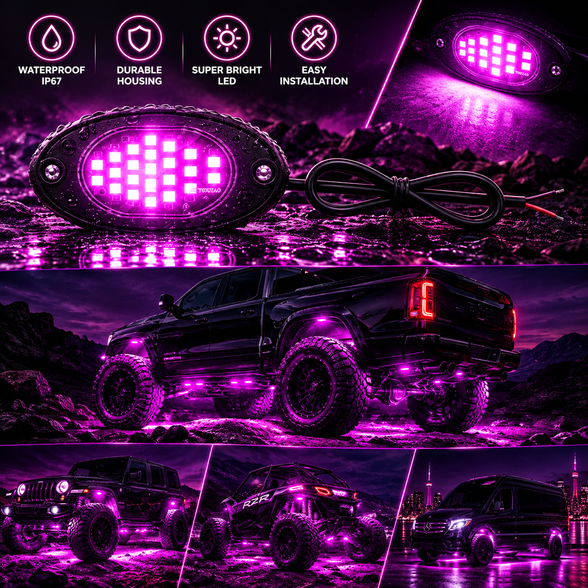GlowRider Rock Lights